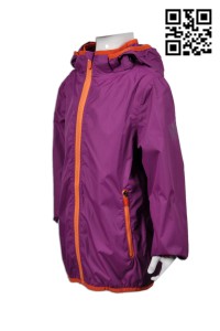 J453 teenager waterproof jacket custom order, teenager waterproof jacket wholesale windrunner windbreaker jacket design rain jacket 